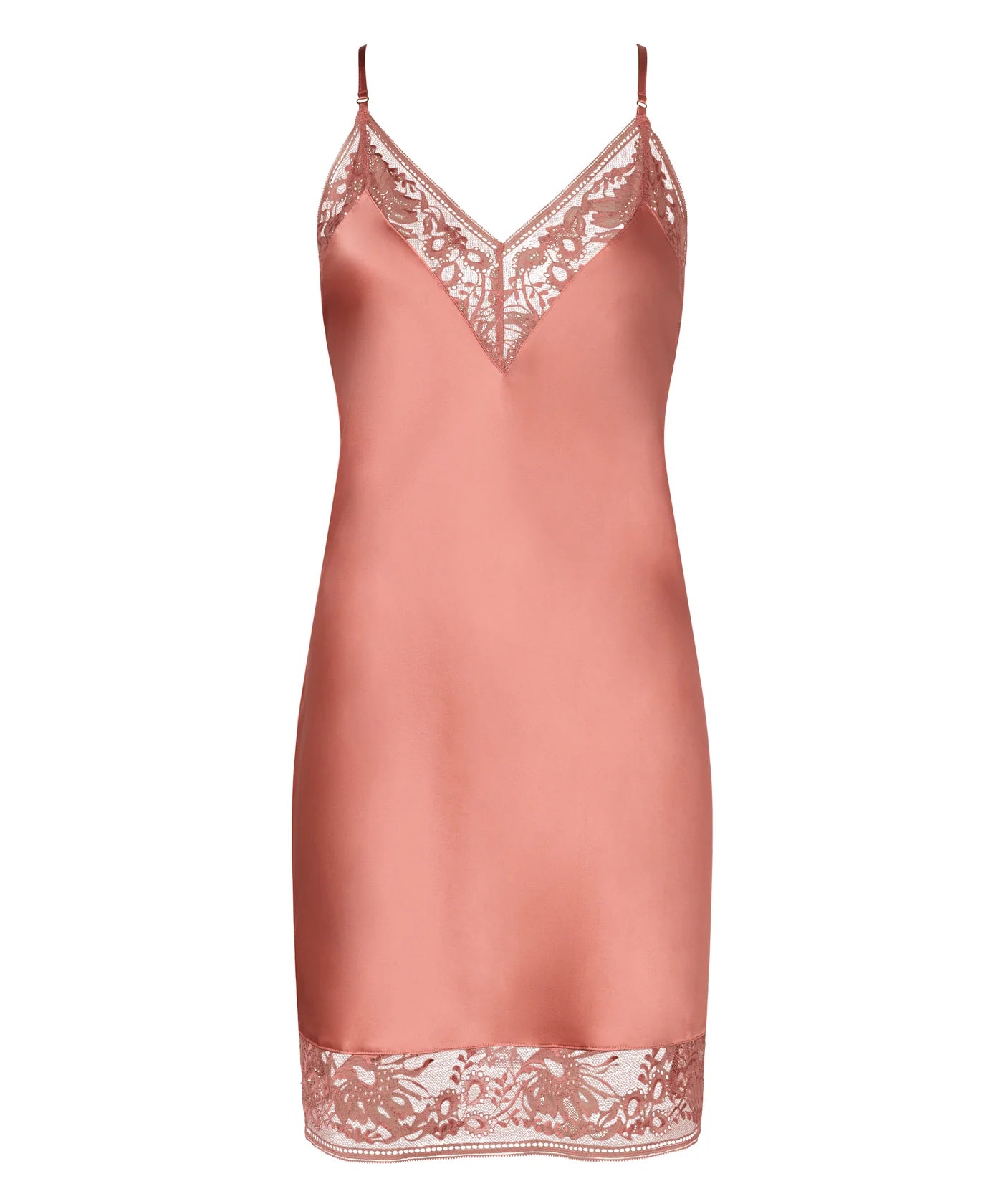 Aubade Midnight Whisper Nightie Warm Pink