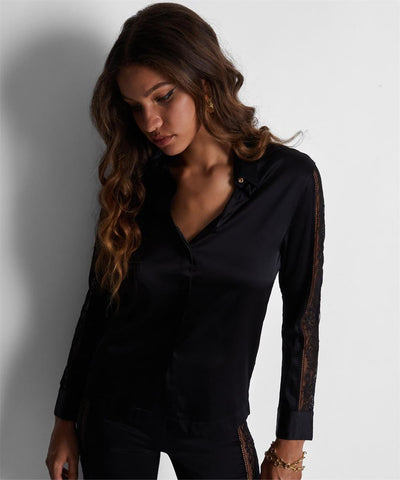 Aubade Midnight Whisper Blouse Black