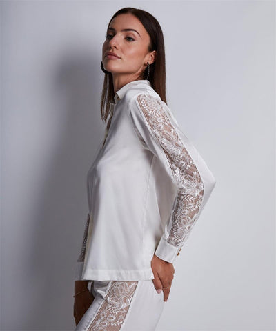 Aubade Midnight Whisper Blouse Opale