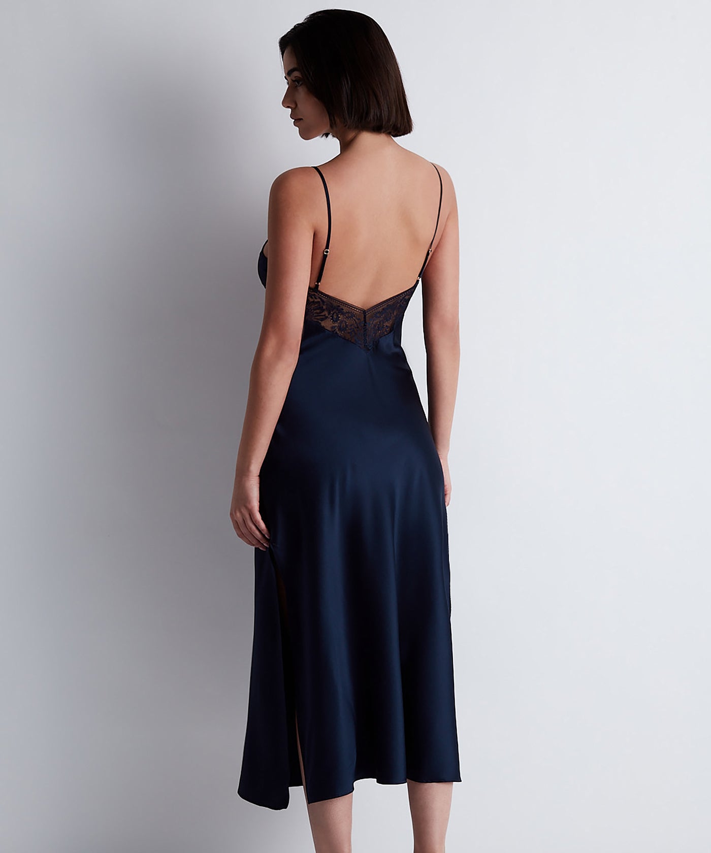Aubade Midnight Whisper Long Nightie Everblue