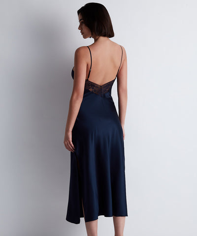 Aubade Midnight Whisper Long Nightie Everblue