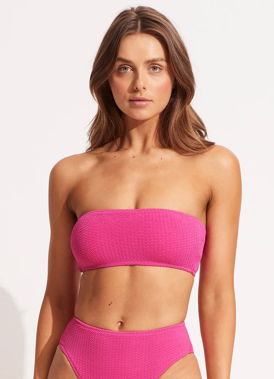 Seafolly Sea bikini set Fuchsia rose