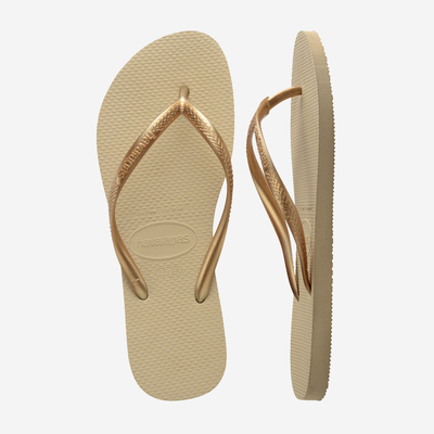 Havaianas Slim Sand Grey/ Light Golden