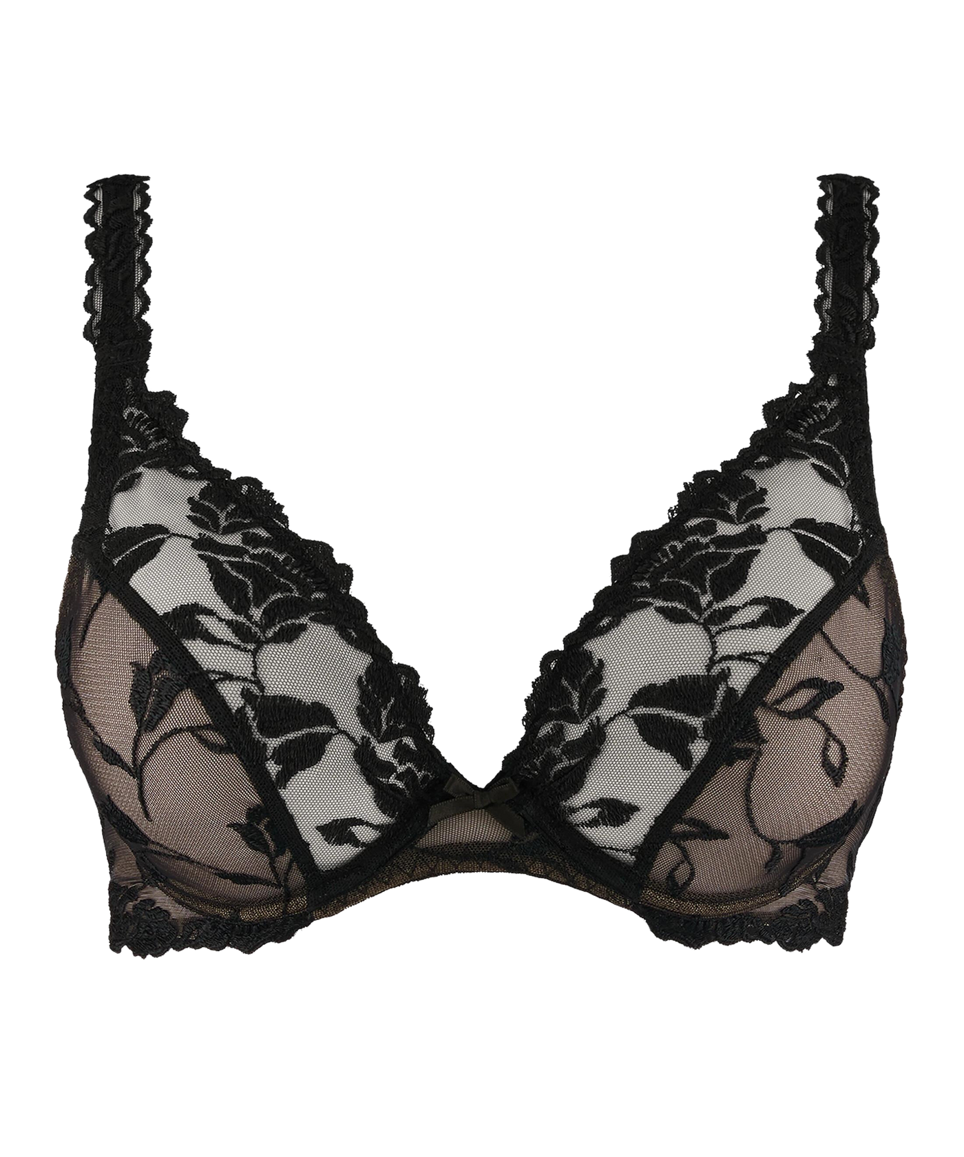 Aubade Softessence Underwired Triangle Bra Noir