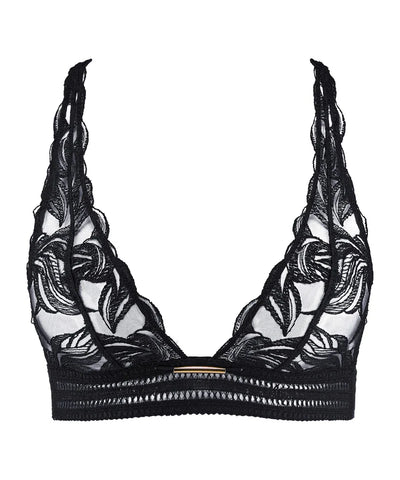 Aubade Into the groove Bralette Black