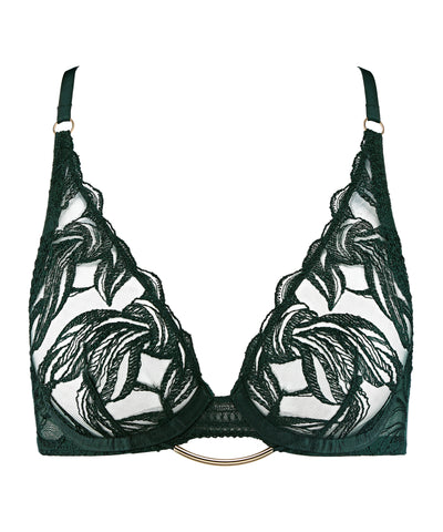 Aubade Into the groove Underwired triangle Bra Forest