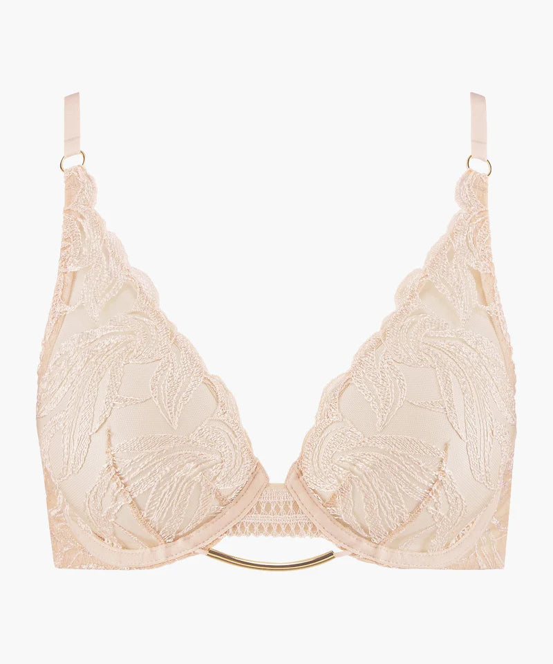 Aubade Into the groove Underwired triangle Bra Sandstone