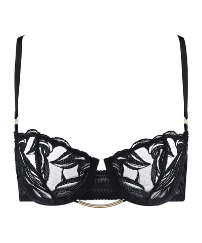 Aubade Into the groove Half Cup Bra Black