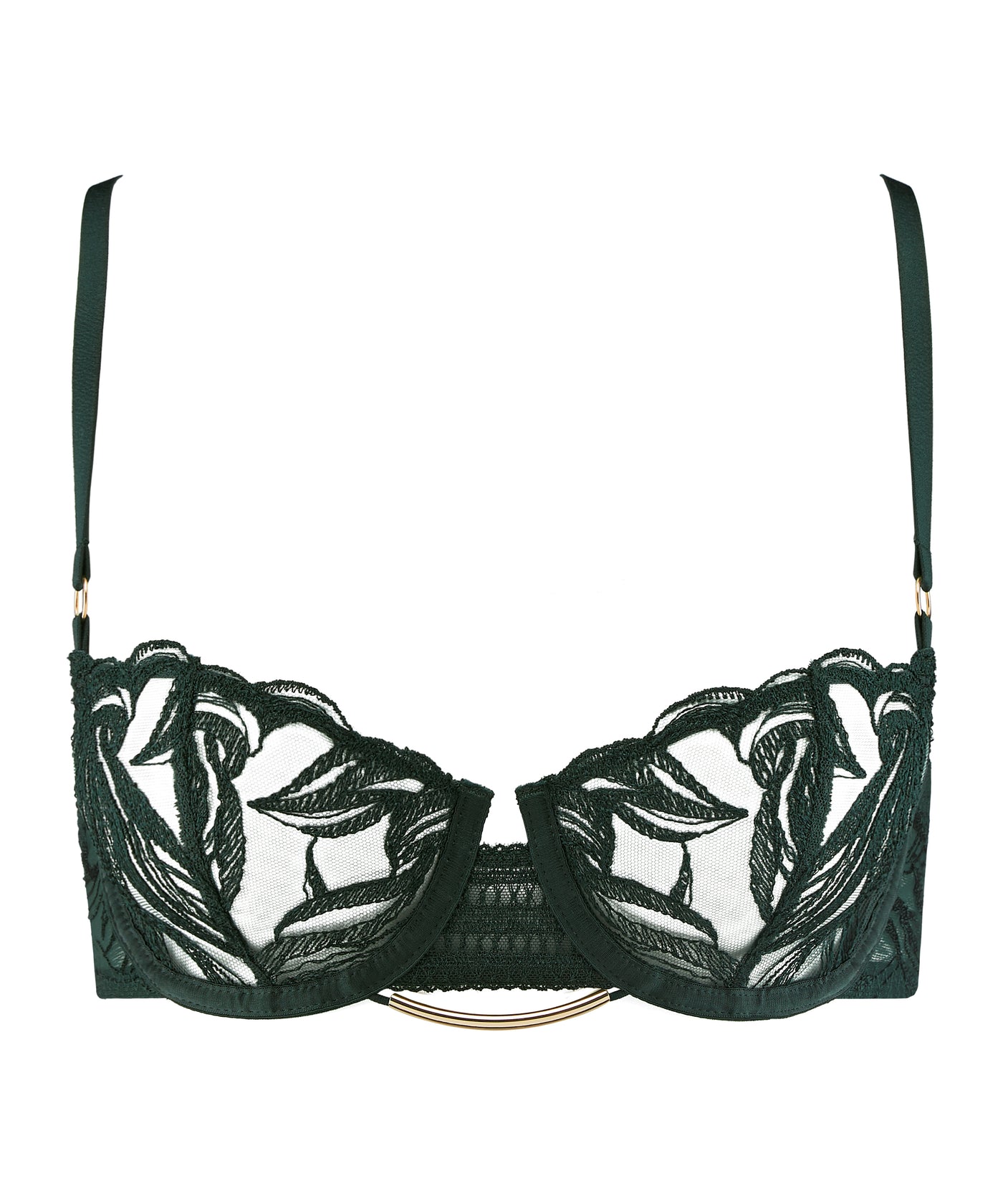Aubade Into the groove Half Cup Bra Forest