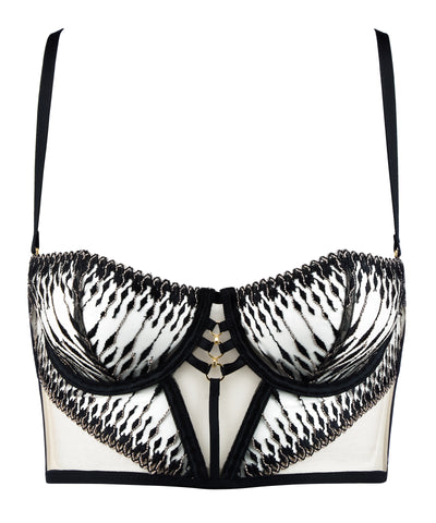 Aubade Voodoo Kiss Bustier Millenium Black