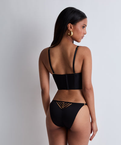 Aubade Voodoo Kiss Bustier Millenium Black