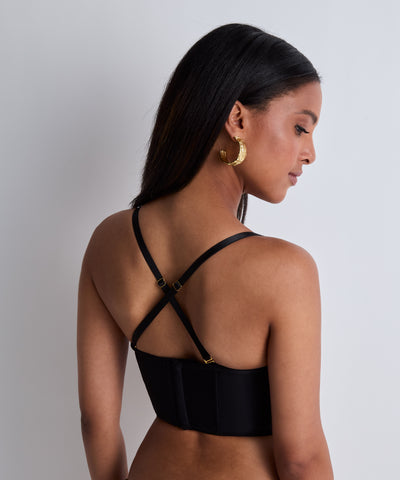 Aubade Voodoo Kiss Bustier Millenium Black