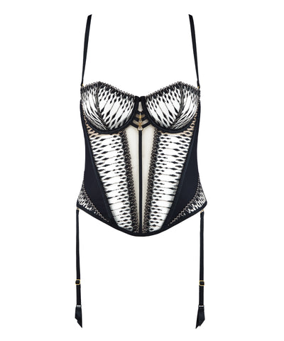 Aubade Voodoo Kiss Underwire Basque Millenium Black