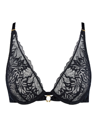 Aubade The night Before Underwired Triangel bra Blackbird
