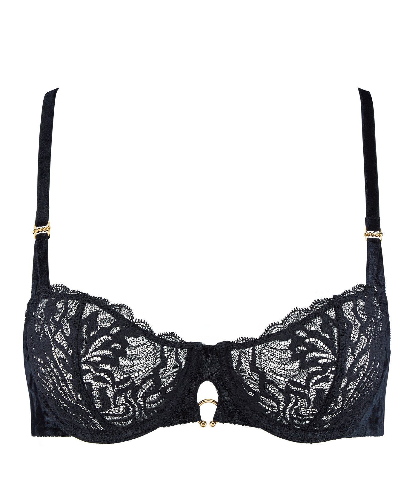 Aubade The night Before Half cup bra Blackbird