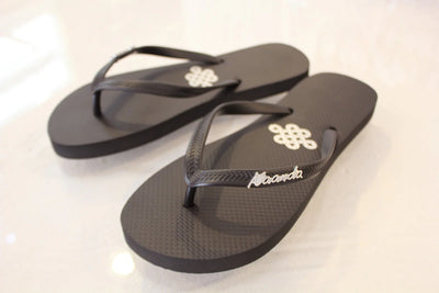 Kaanda Beach Life Flipflop Black