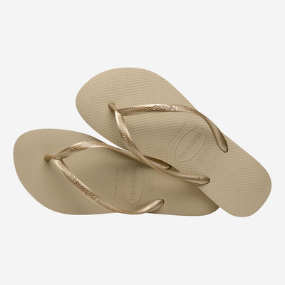 Havaianas Slim Sand Grey/ Light Golden
