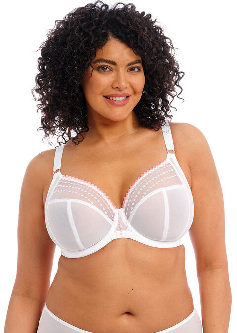 Elomi Matilda Plunge Bra White