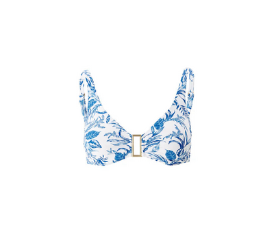 Melissa Odabash Bel air bikini Blue leaf