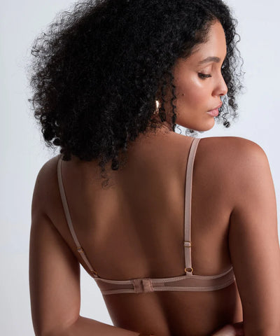 Aubade Sound of Heart balcony bra Lavender Aura