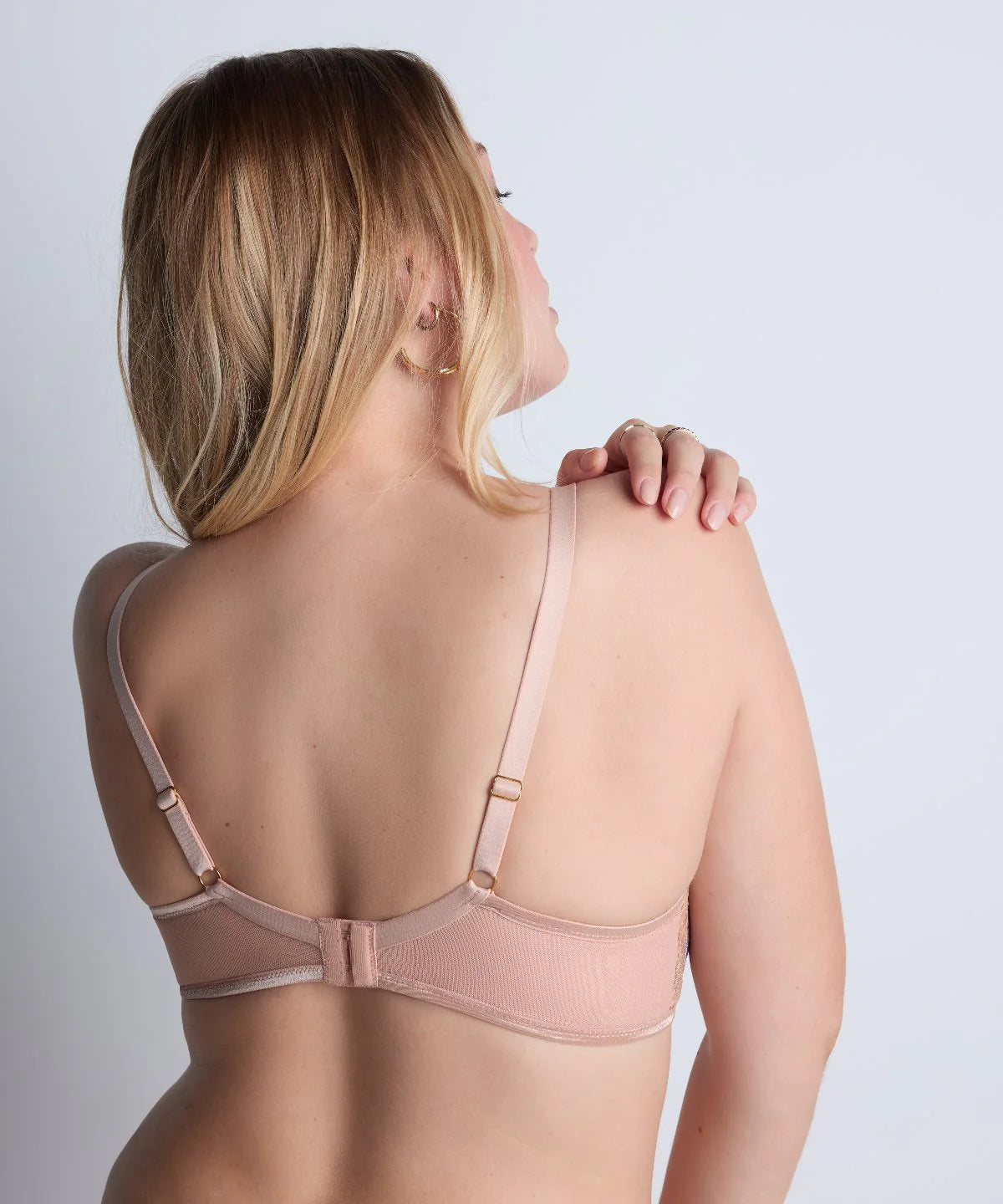 Aubade Sound of Heart balcony bra Lavender Aura