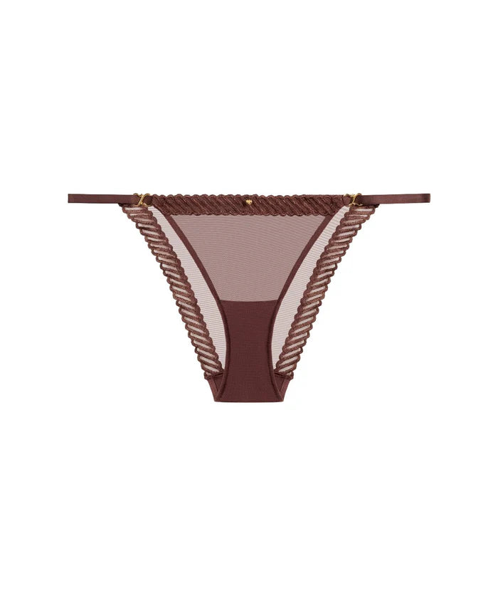 Aubade Sheer Emotion Hipster brief Sepia