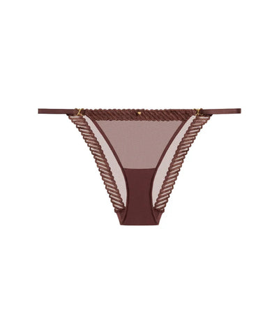 Aubade Sheer Emotion Hipster brief Sepia