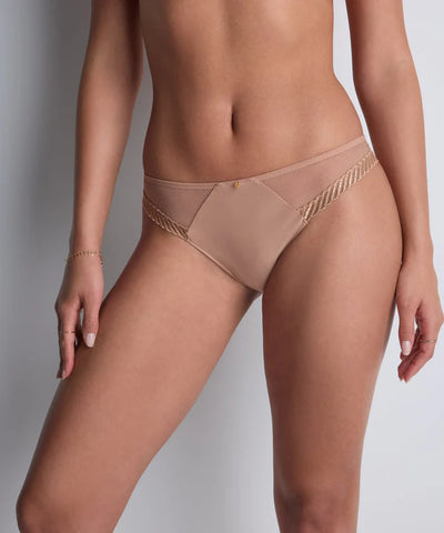 Aubade Sheer Emotion Brazilian brief Sand