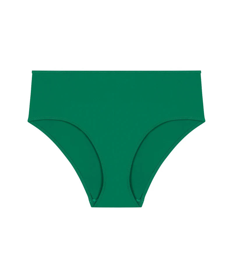 Aubade Sparkling Treasure High-waist brief Palm Green