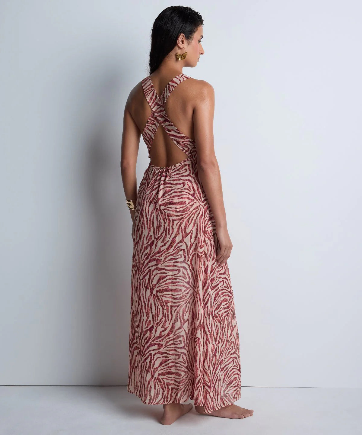 Aubade Beach Walk Dress Pink Tiger