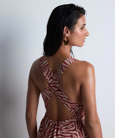 Aubade Beach Walk Dress Pink Tiger