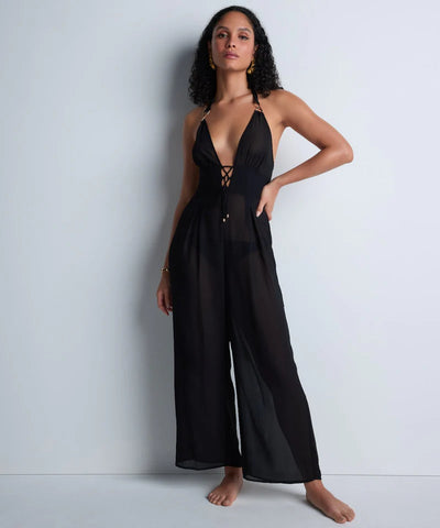 Aubade Beach Walk Jumpsuit Black