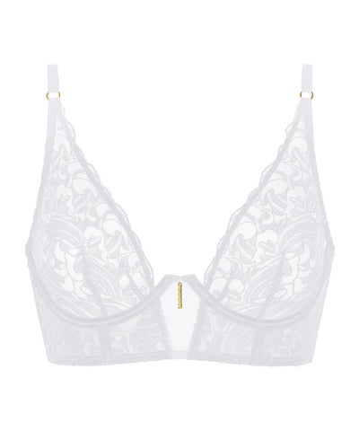 Aubade Satin Memories Bustier Artic Blue