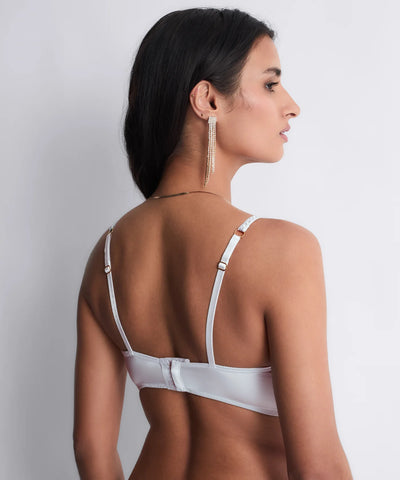 Aubade Satin Memories Bustier Artic Blue