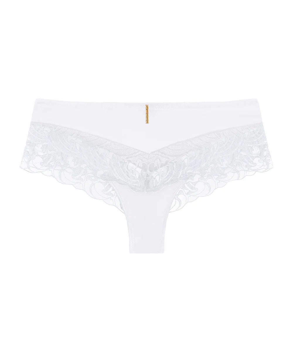 Aubade Satin Memories Cheeky Brief Artic Blue