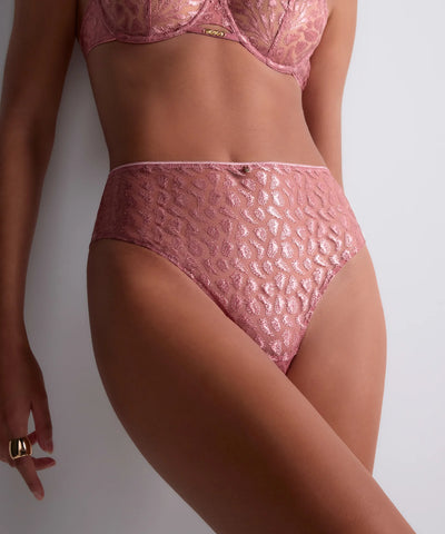 Aubade Crazy In Love High-Waist Brief Warm Pink