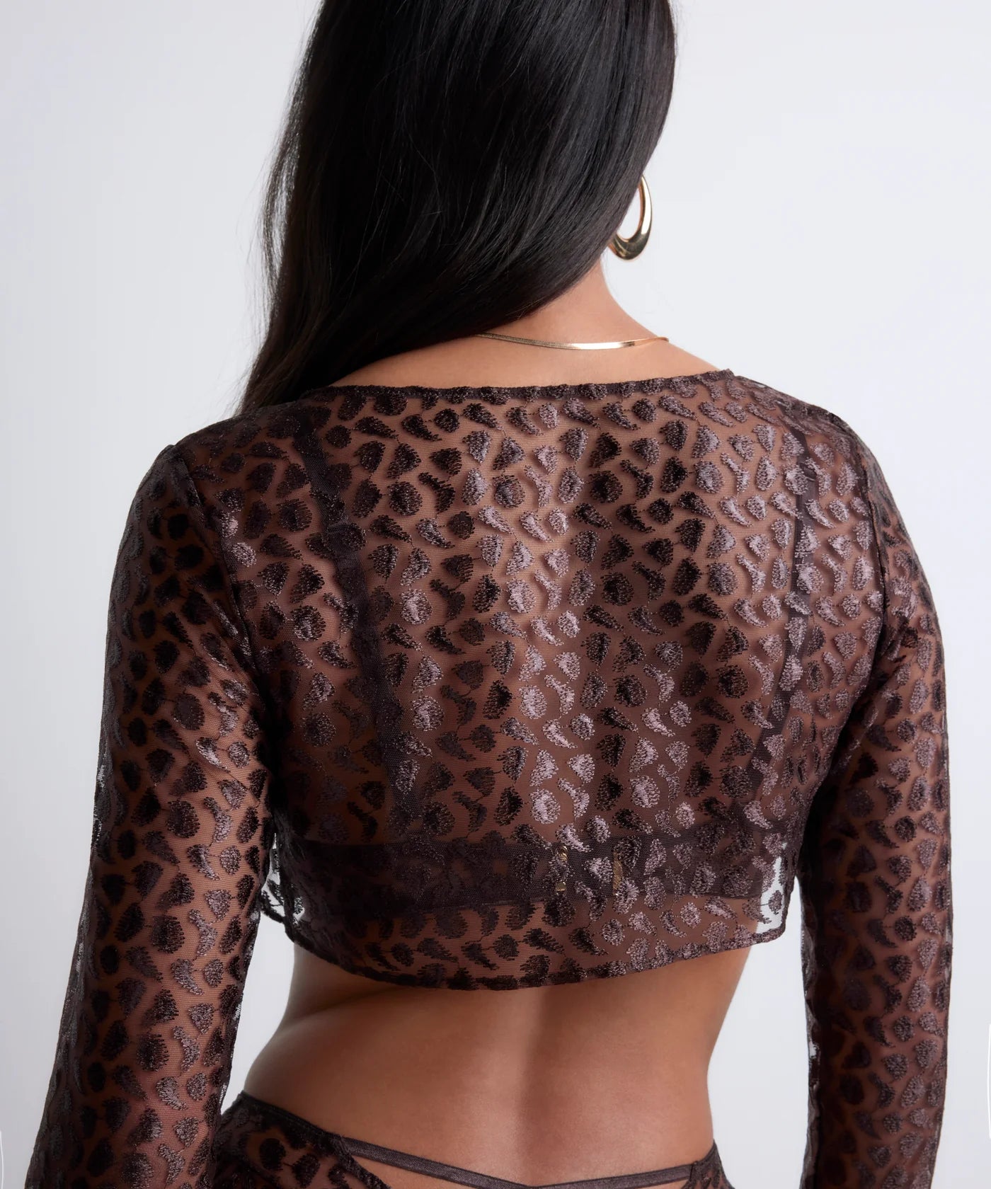 Aubade Crazy in Love Bolero Satin Brown