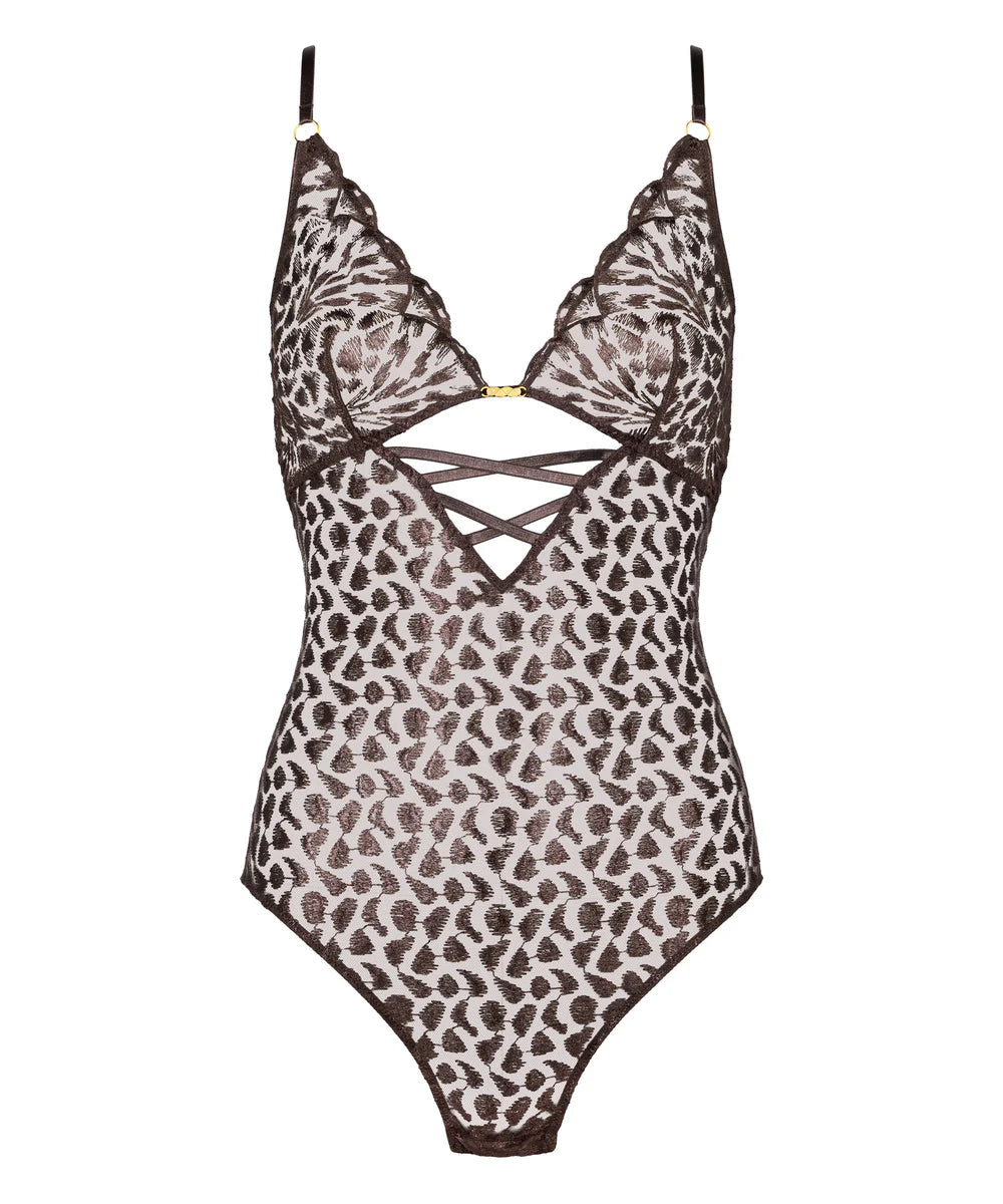 Aubade Crazy in Love Body Satin Brown