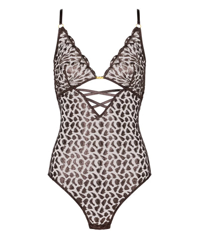Aubade Crazy in Love Body Satin Brown