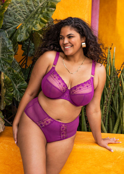 Elomi Matilda Plunge Bra Hollyhock