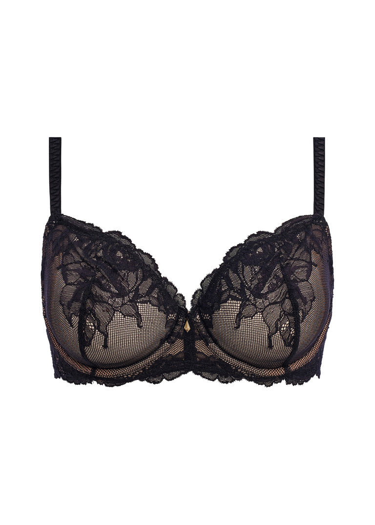 Wacoal Vivid Attraction Under Wire Bra Black