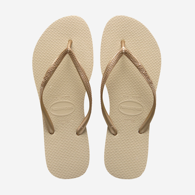 Havaianas Slim Sand Grey/ Light Golden