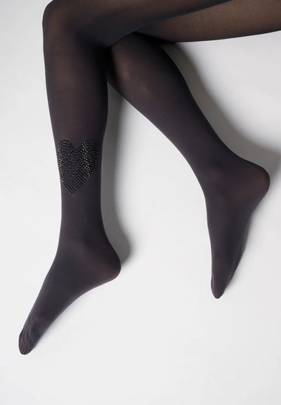 Oroblù Opaque Tights with Rhinestone Charm 50