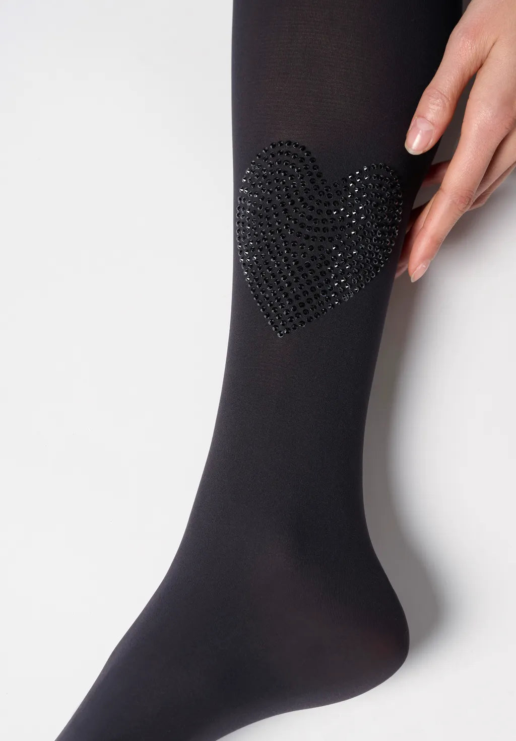 Oroblù Opaque Tights with Rhinestone Charm 50