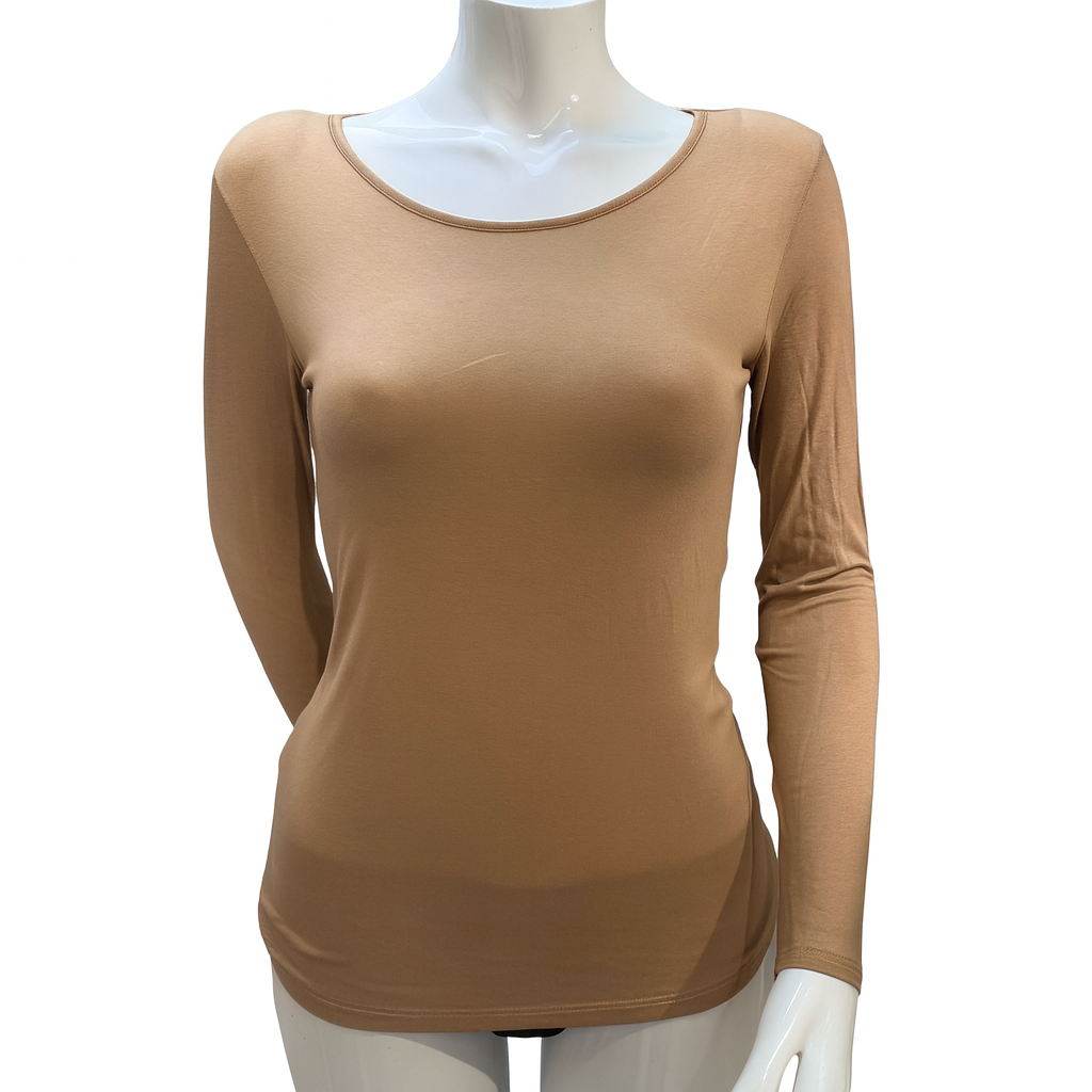 Theas Under Långärmad Tröja i Modal & Cashmere