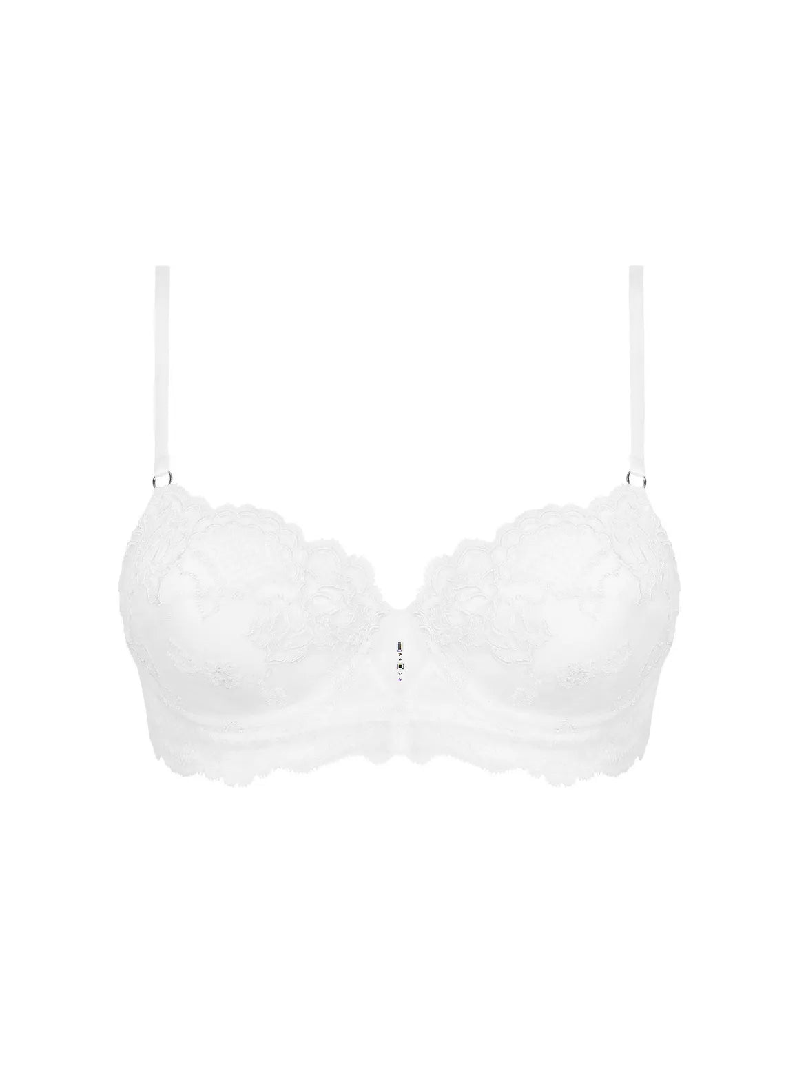 Lise Charmel Sublime en dantelle Half Cup Bra Blanc