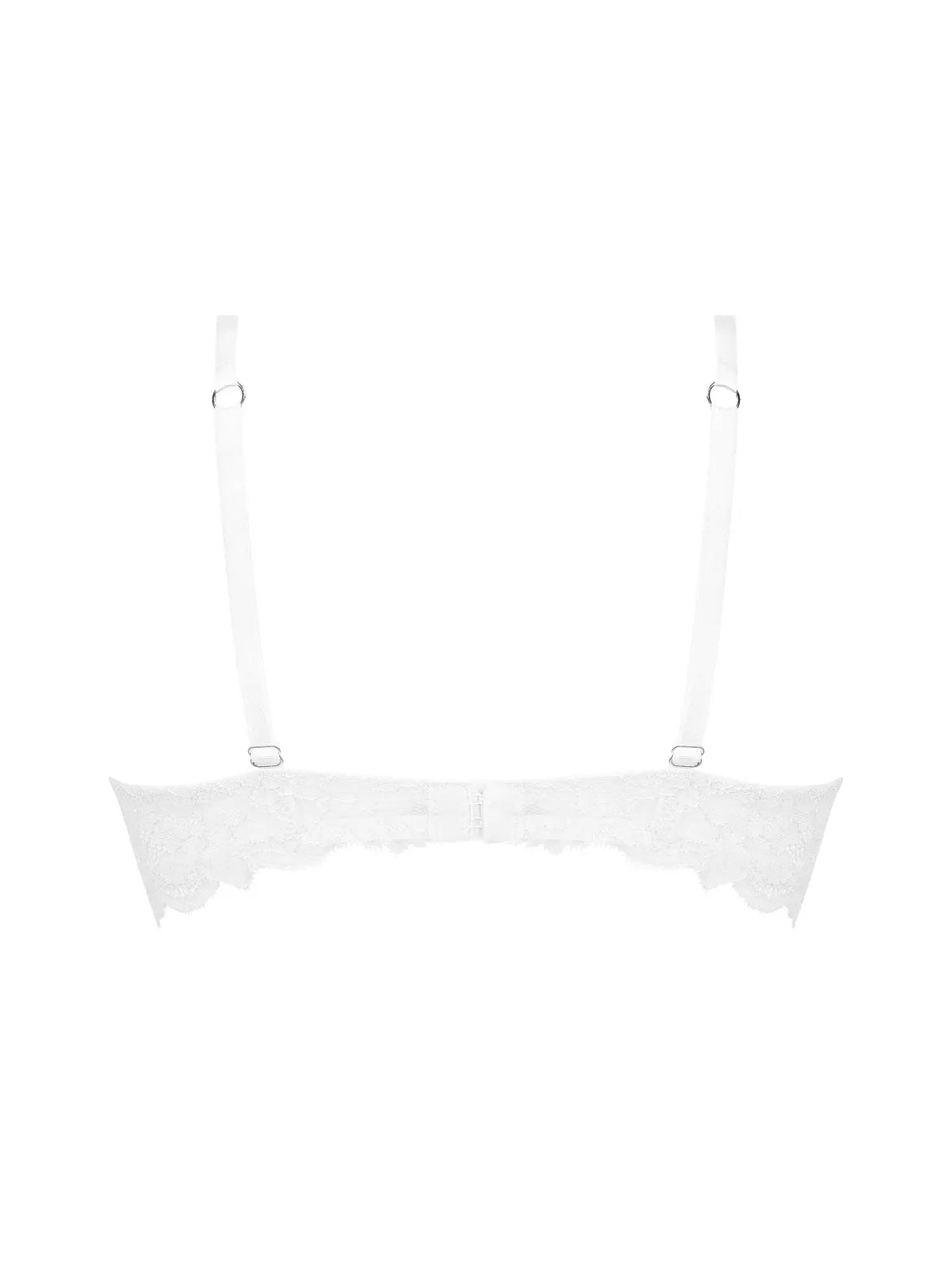 Lise Charmel Sublime en dantelle Half Cup Bra Blanc