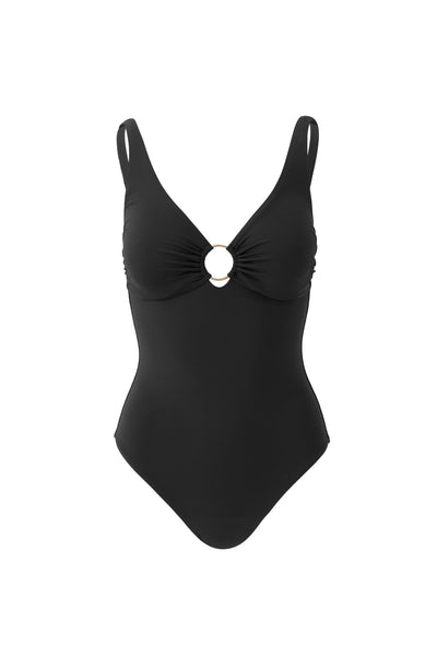 Melissa Odabash Abruzzo Swimsuit Black