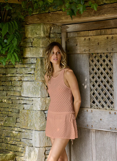 Melissa Odabash Ambra Dress Tan
