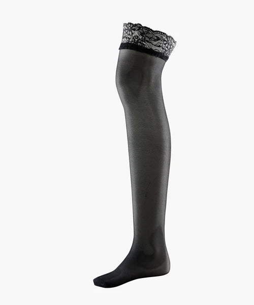 Aubade LES BAS D'AUBADE Stay up Stockings Black